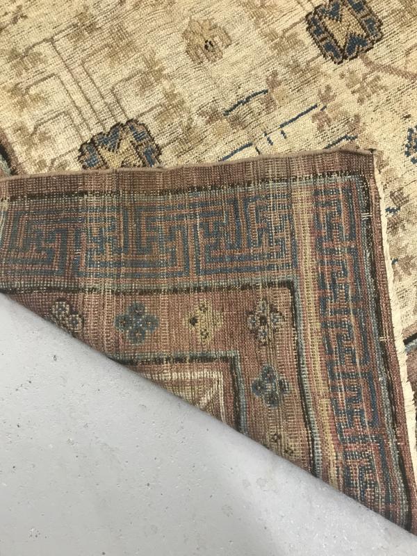 Antique Khotan Kelleh 1880-1890 rug .